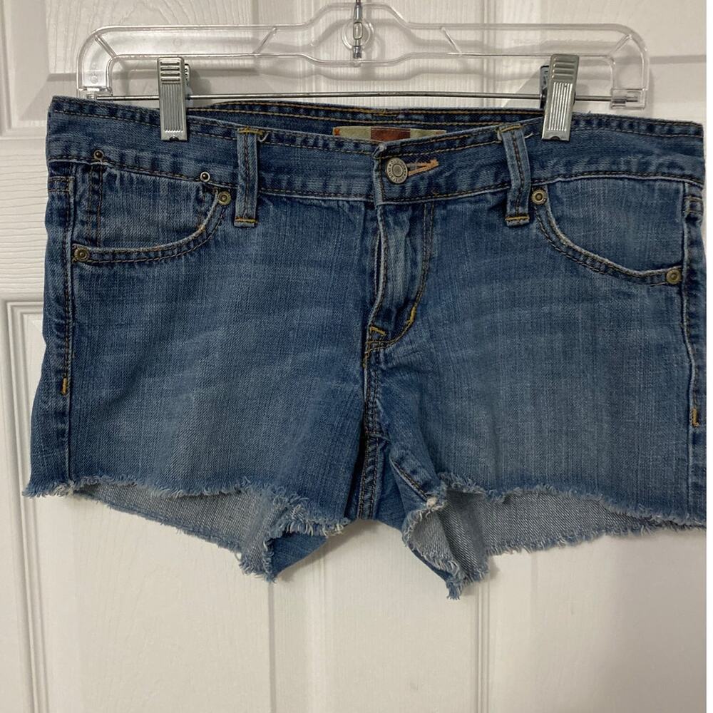 Y2K Old Navy Denim Cut-Off Shorts Size 6  Low Waist  Summer Casual